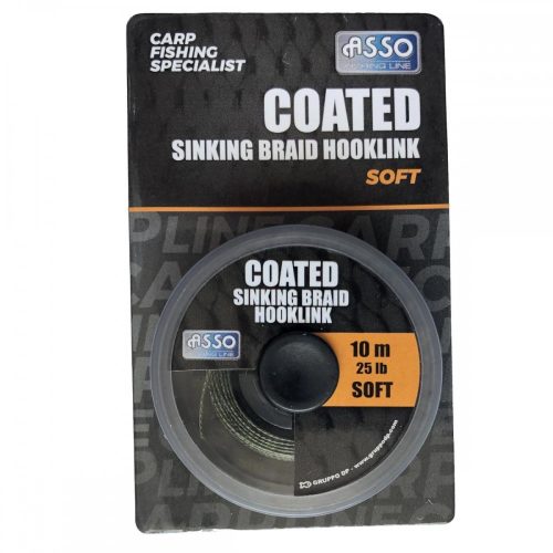 ASSO COATED SINKING BRAID SOFT 10M 45LBS