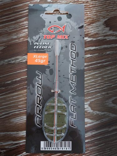 TOP MIX Arrow Flat method feeder kosár - XL 45g