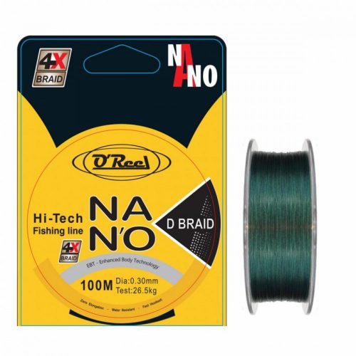 OREEL NANO D BRAID 100M 0,23MM 16,5KG