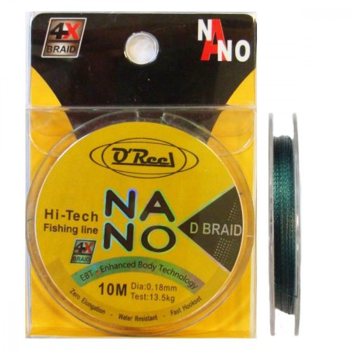 OREEL NANO D BRAID 10M 0,10MM 4,5KG