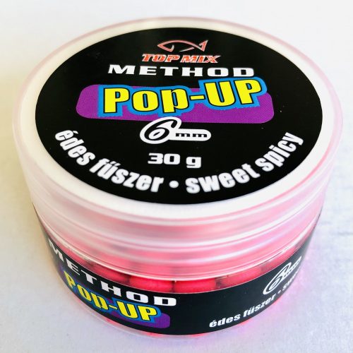 TOP MIX Method Pop-Up 6 mm, Édes Fűszer