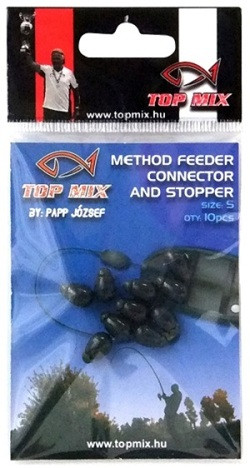 TOP MIX Method Feeder gyorskapocs, army green "S"