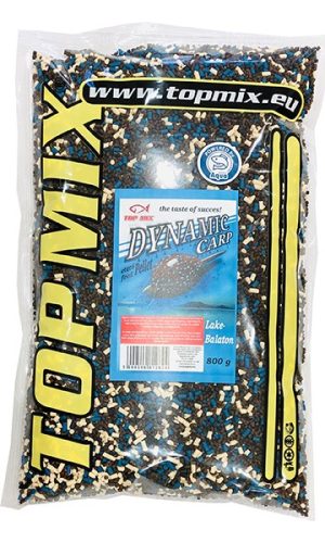 TOP MIX Dynamic Carp pellet, Lake Balaton (Fokhagyma Mandula)