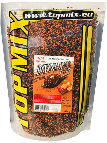 TOP MIX Dynamic Carp etető pellet, Csoki Narancs