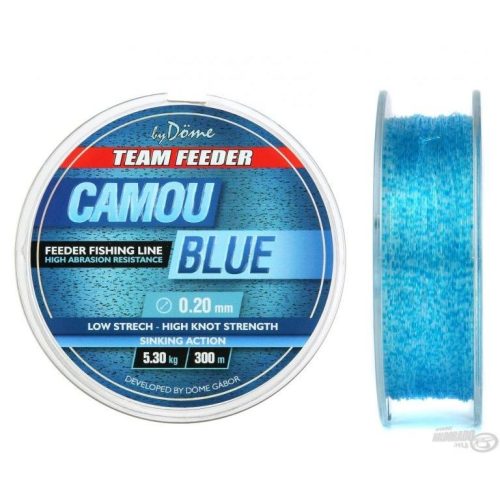 By Döme TEAM FEEDER Camou Blue Line 0,20 mm