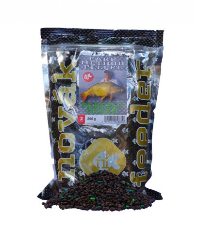 NovákFeeder Carp Method Pellet - Perfect Green