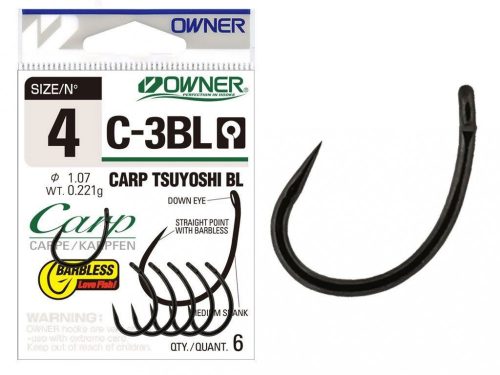 OWNER Carp C-3 Barbless - 6