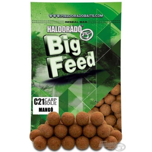 HALDORÁDÓ Big Feed - C21 Boilie - Mangó 800 g