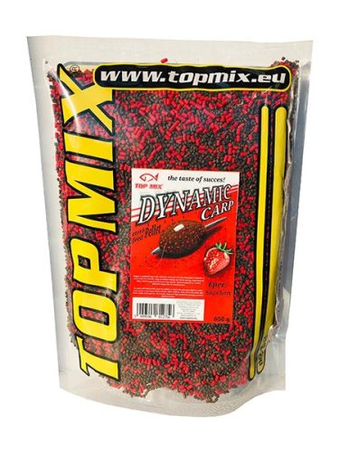 TOP MIX Dynamic Carp etető pellet, Eper