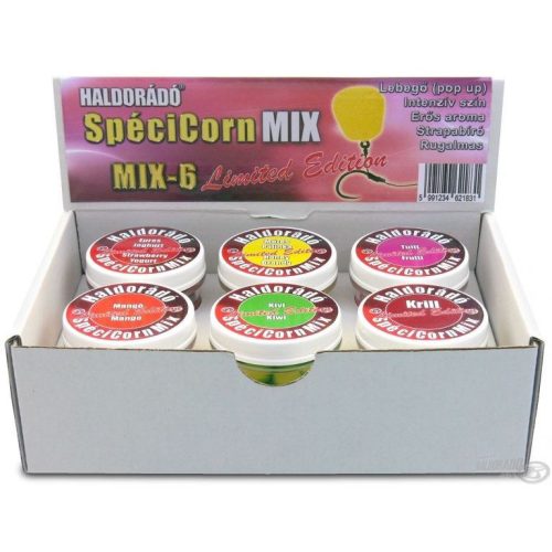 HALDORÁDÓ SpéciCorn MIX Limited Edition - MIX-6 / 6 íz egy dobozban