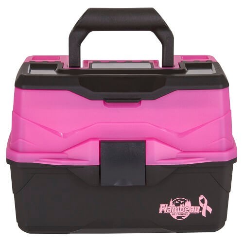 Flambeau 2 Tray Tackle Box Pink