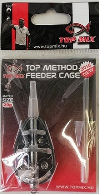 TOP MIX TOP Method Feeder kosár, Match size, 30g