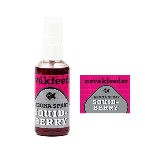 NovákFeeder Aroma Spray Squid - Berry