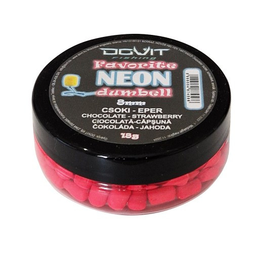 DOVIT Favorite Dumbell Neon 8mm - Csoki-eper