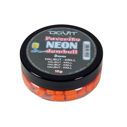 DOVIT Favorite Dumbell Neon 8mm - Halibut-krill