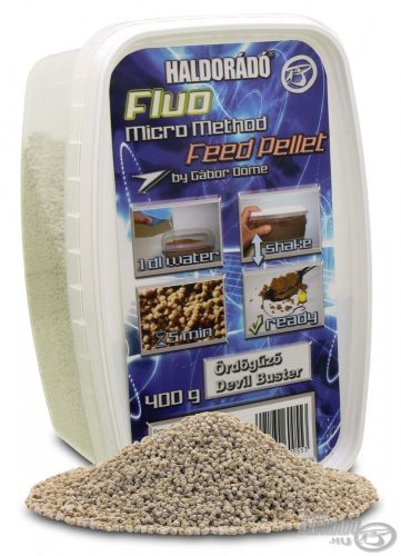 HALDORÁDÓ Fluo Micro Method Feed Pellet - Ördögűző