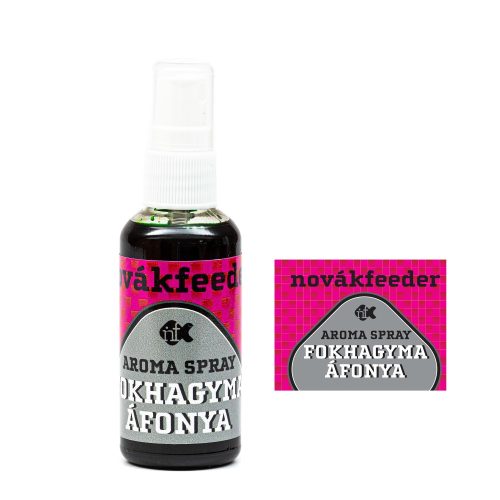 NovákFeeder Aroma Spray Fokhagyma- Áfonya