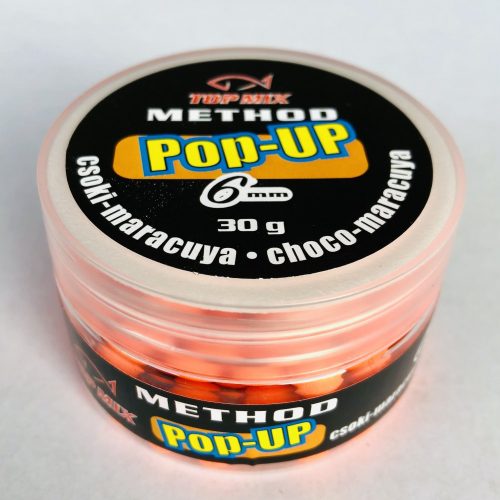 TOP MIX Method Pop-Up 6 mm, Csoki-Maracuya