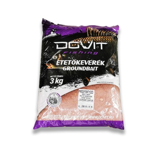 DOVIT 3 Kg-os etetőkeverék - Piros Pontyozó